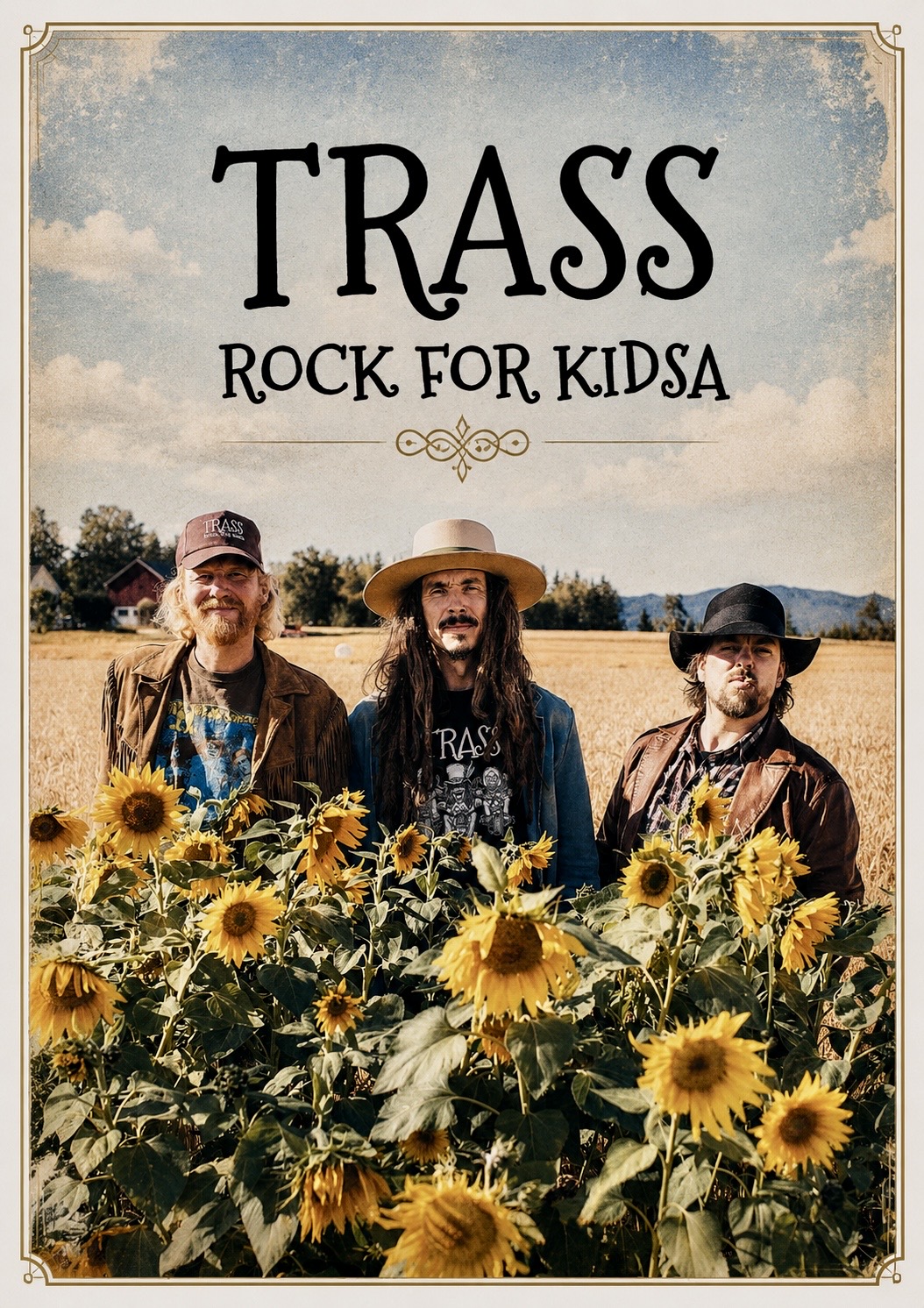 TRASS – Rock for Kidsa i solsikkeåker